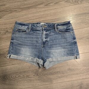 Paige High Rise Denim Shorts, Sz 31